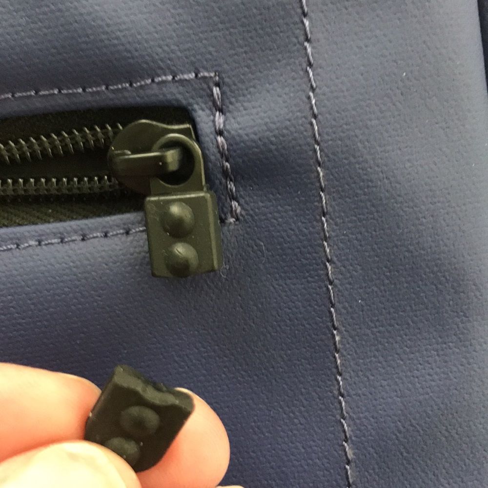 RARE | DOT-DROPS Laptop Bag Blue Black - Picture 16 of 17